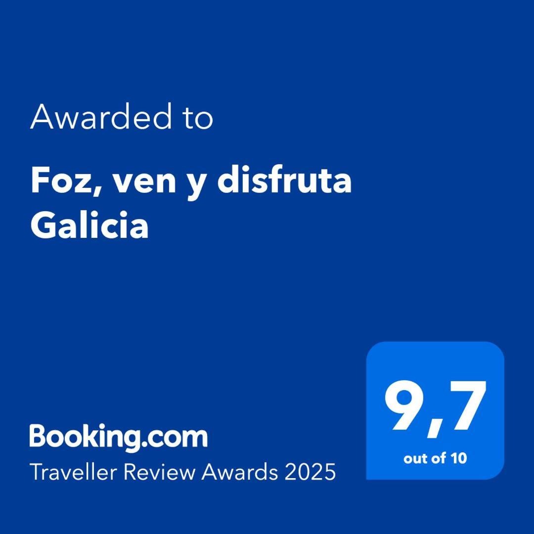Foz, Ven Y Disfruta Galicia Apartment Bagian luar foto